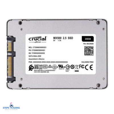 Crucial PC Laptop MX500 250GB 2.5inch SSD - Image 2