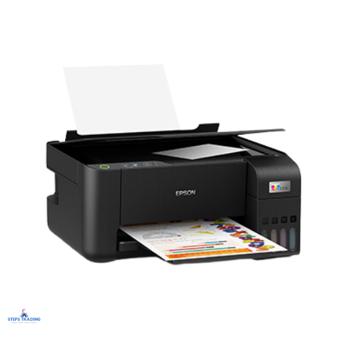 Epson EcoTank L3210 All-in-One Ink Tank Printer side Steps Trading Dubai
