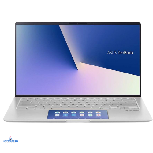 Asus Zenbook 14 inch UX434FLC Core i7 Laptop Silver Steps Trading Dubai